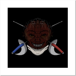 Fencing Devil (no caption) Posters and Art